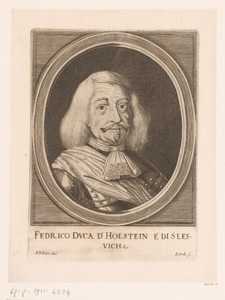 Portret van Friedrich Ludwig von Schleswig-Holstein-Beck