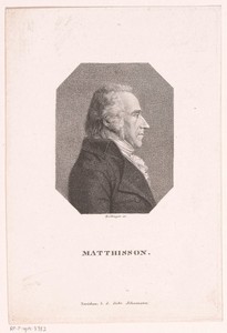 Portret van Friedrich Matthisson