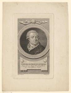 Portret van Friedrich Philip von Eisenberg