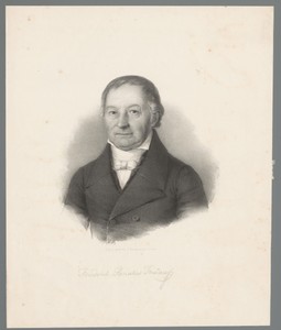 Portret van Friedrich Renatus Früauf