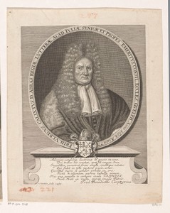 Portret van Friedrich Ulrich Calixt