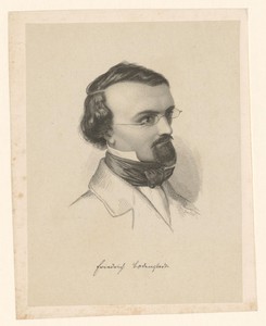 Portret van Friedrich von Bodenstedt