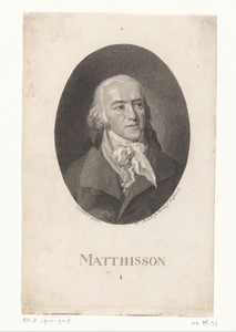 Portret van Friedrich von Matthisson