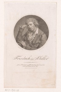 Portret van Friedrich von Schiller