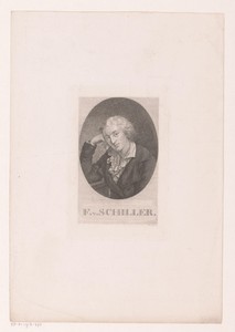 Portret van Friedrich von Schiller