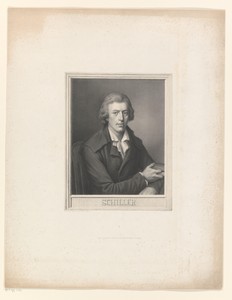 Portret van Friedrich von Schiller