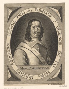 Portret van Friedrich Weidlinger