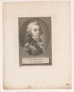 Portret van Friedrich Wilhelm Basilius von Ramdohr