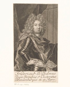 Portret van Friedrich Wilhelm I, koning van Pruisen