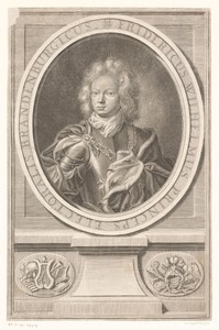 Portret van Friedrich Wilhelm I van Pruisen als kroonprins