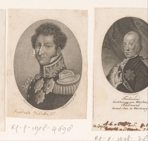 Portret van Friedrich Wilhelm III van Pruisen