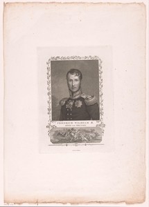 Portret van Friedrich Wilhelm III van Pruisen