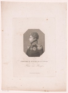 Portret van Friedrich Wilhelm Ludwig van Pruisen