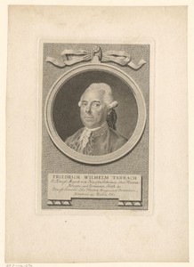 Portret van Friedrich Wilhelm Tarrach