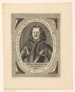 Portret van Friedrich Wilhelm von Lützelburg