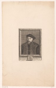 Portret van Fritz Friedrich Stromer