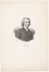 Portret van Gabriel Bonnot de Mably