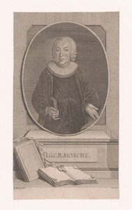 Portret van Gabriel Christoph Benjamin Mosche