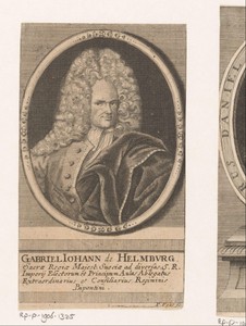 Portret van Gabriel Johann de Helmburg