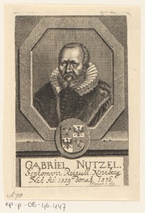 Portret van Gabriel Nützel