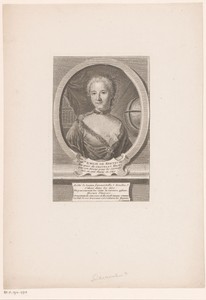 Portret van Gabrielle Émilie marquise du Châtelet