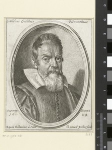 Portret van Galileo Galilei
