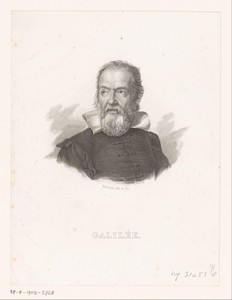 Portret van Galileo Galilei
