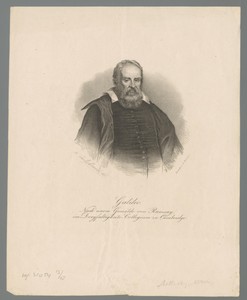Portret van Galileo Galilei