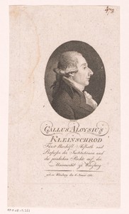 Portret van Gallus Aloysius Kleinschrod
