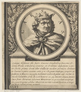 Portret van García I, koning van León