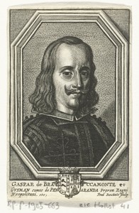 Portret van Gaspar de Bracamonte