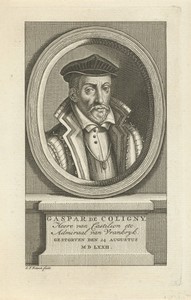 Portret van Gaspard de Coligny