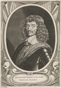 Portret van Gaspard III de Coligny