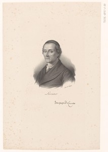 Portret van Gaspard Lavater