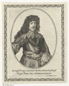 Portret van Gaston Jean-Baptiste, hertog van Orléans