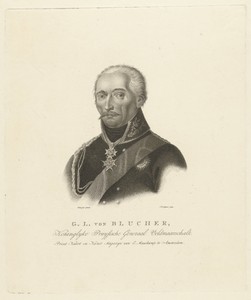 Portret van Gebhard Leberecht von Blücher