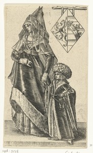 Portret van Geertruida van Saksen