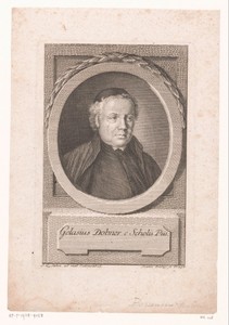 Portret van Gelasius Dobner
