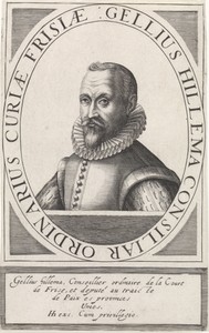 Portret van Gellius Hillema