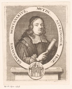 Portret van Geminiano Montanari