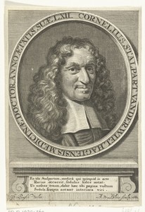 Portret van geneesheer Cornelis Stalpart vander Wiel