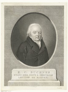 Portret van geneesheer Ernst Christiaan Buchner