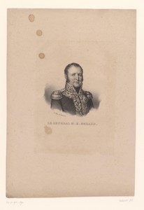 Portret van generaal Étienne Maurice Gérard