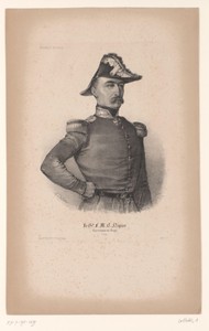 Portret van generaal François-Marie-Casimir de Négrier