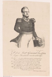 Portret van generaal Josephus Jacobus van Geen