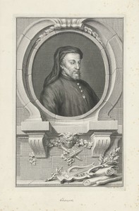 Portret van Geoffrey Chaucer