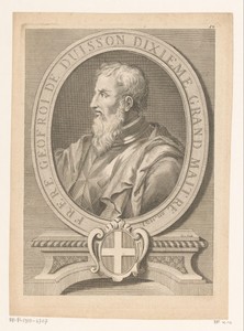 Portret van Geoffrey de Donjon