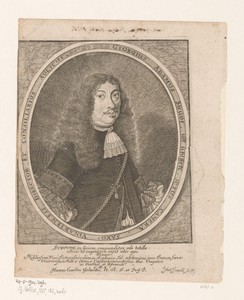 Portret van Georg Adam Struve