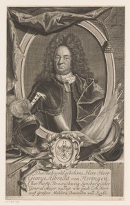 Portret van Georg Albrecht von Heringen