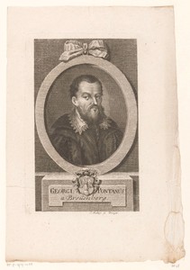 Portret van Georg Barthold Pontanus